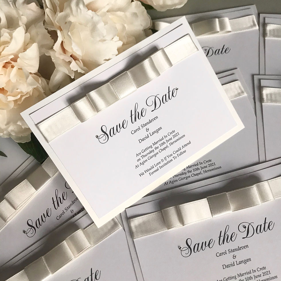 Thumbnail: Grace Save the Date Invitation