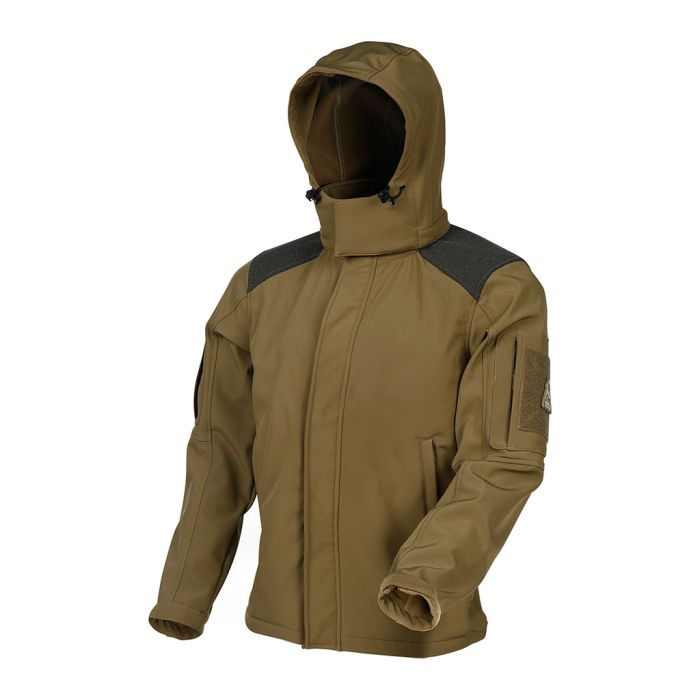 Miniature : VESTE SOFTSHELL BAROUD TREX/COYOTE