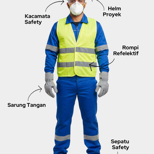 5 Tips Memilih Alat Pelindung Diri (APD) Wajib untuk Pekerja Konstruksi.