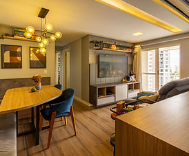 3 Quartos Semimobiliado no Novo Mundo