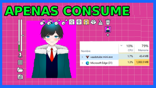 PROGRAMA PARA SER VTUBER CON EL MINIMO CONSUMO 
