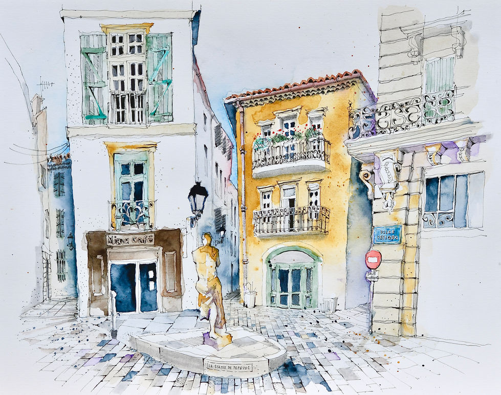 Place Pepezuc, Beziers