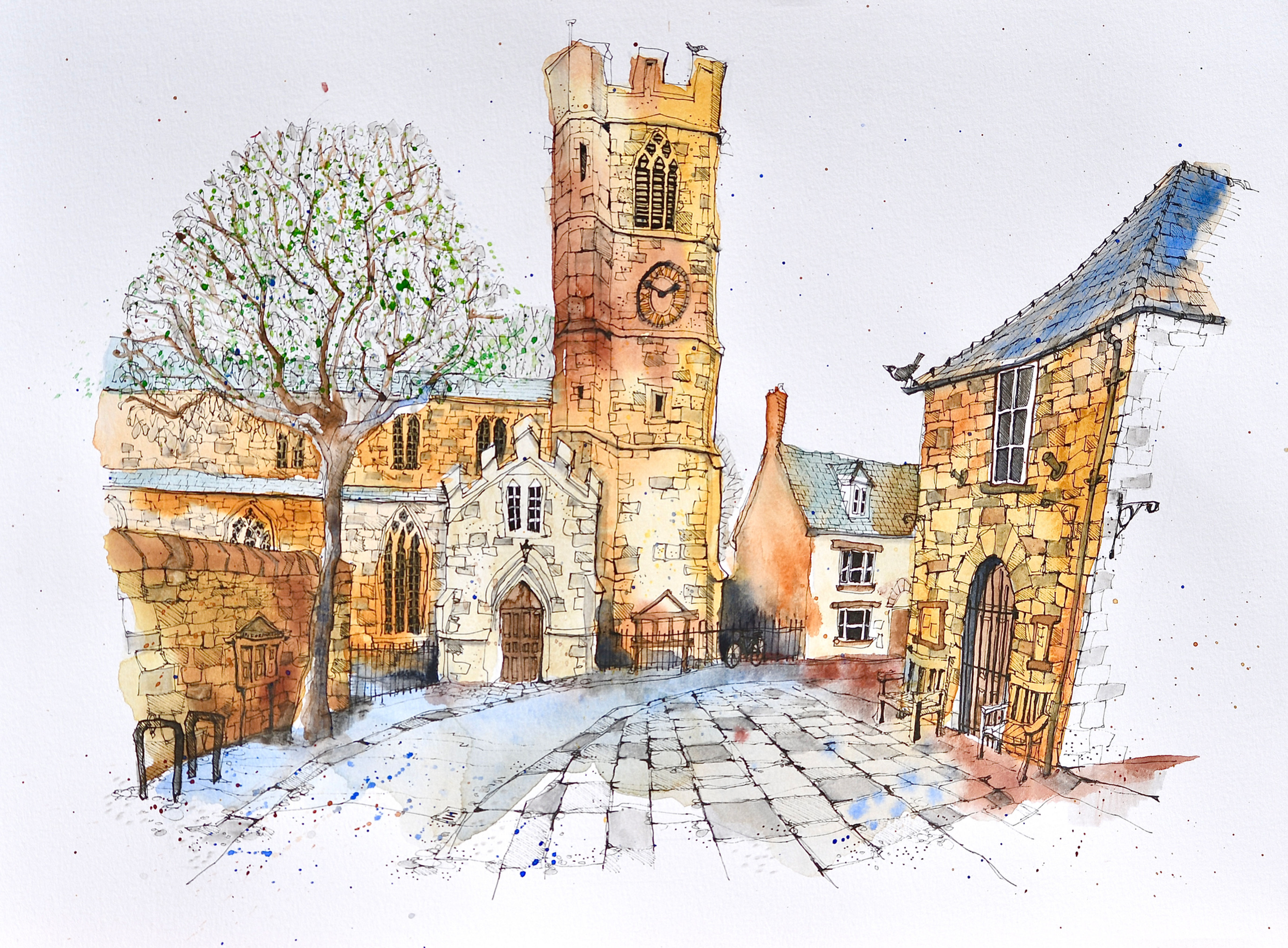 St Leonard's and the Square, Eynsham