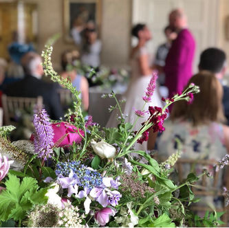 Floral table display