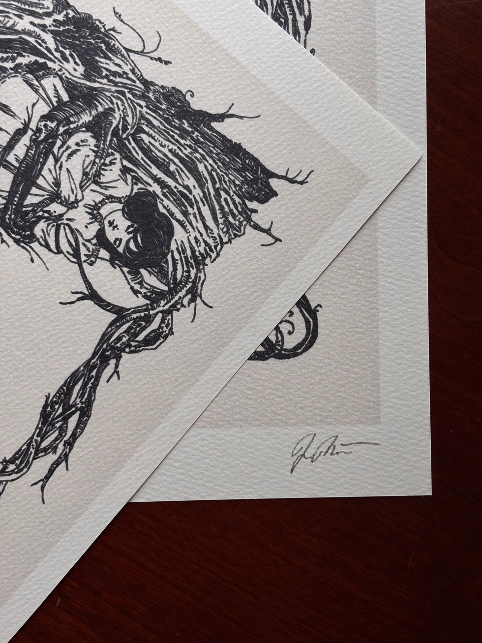 Thumbnail: Bertie And The Tree Print