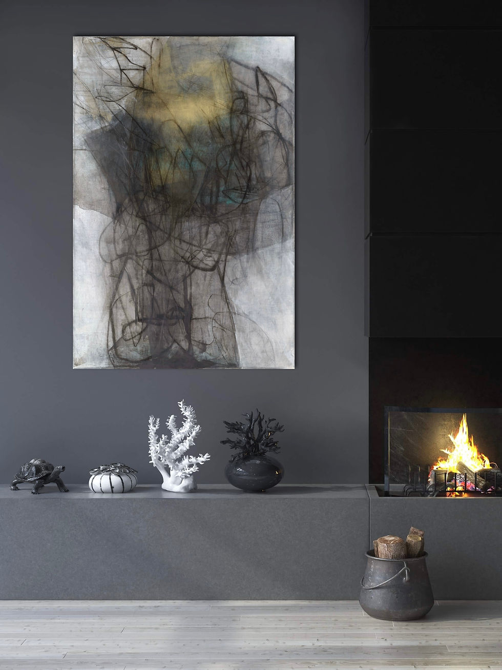 Thumbnail: "Guernica; Reflections" 24" x 36"