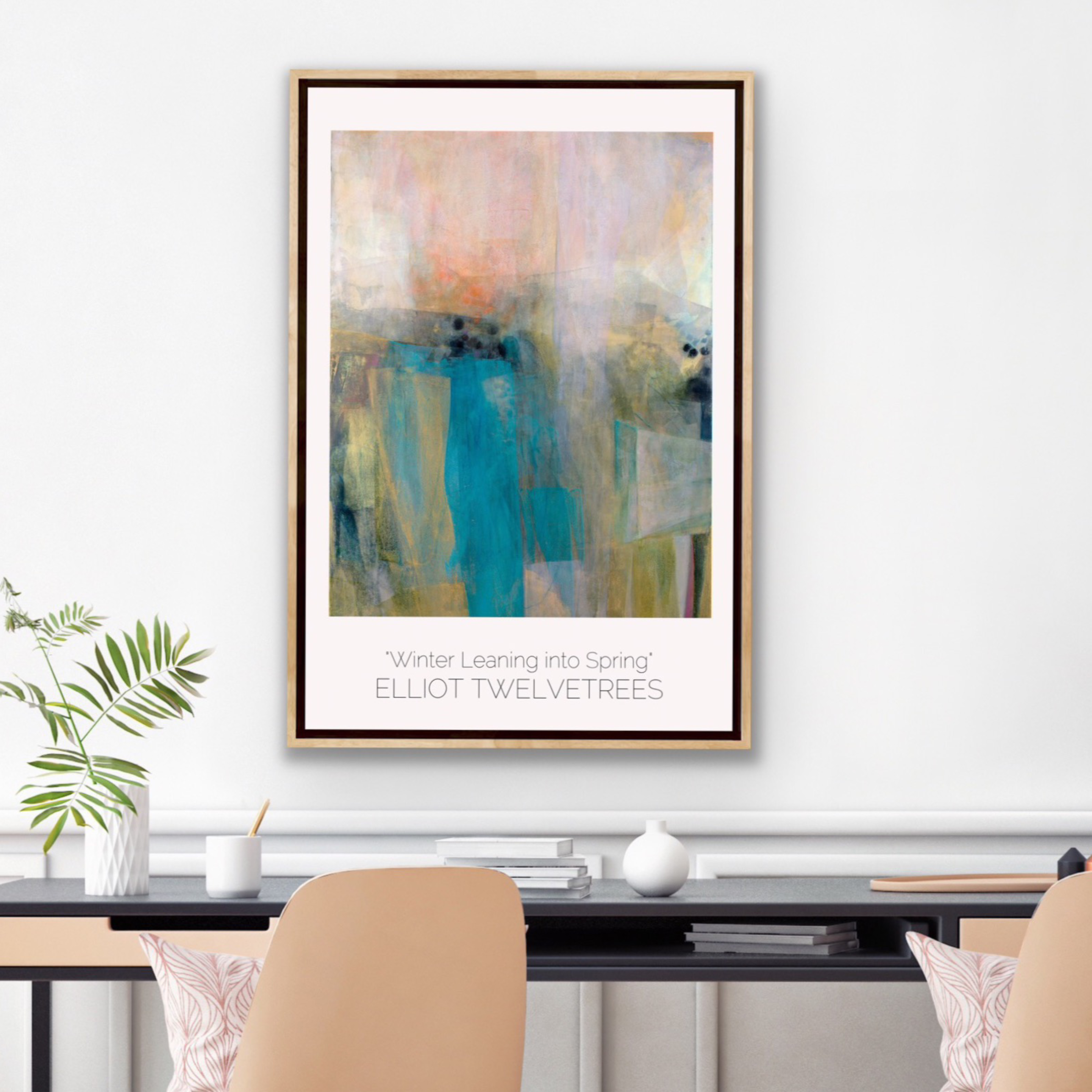 "Winter Leaning into Spring"  24"x36"