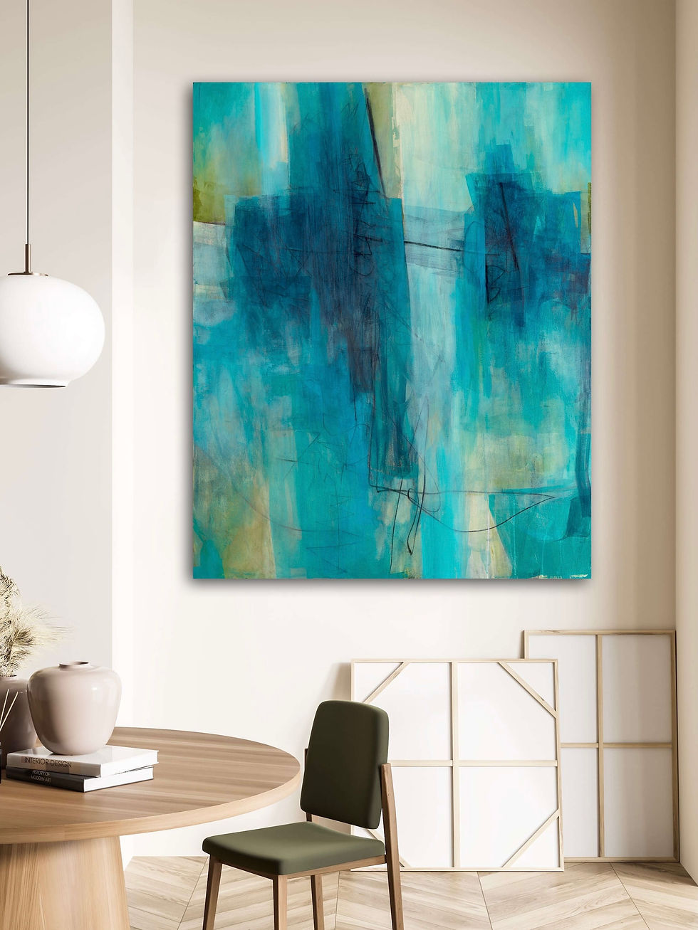 Thumbnail: "Blue Gorge" 48"x60"