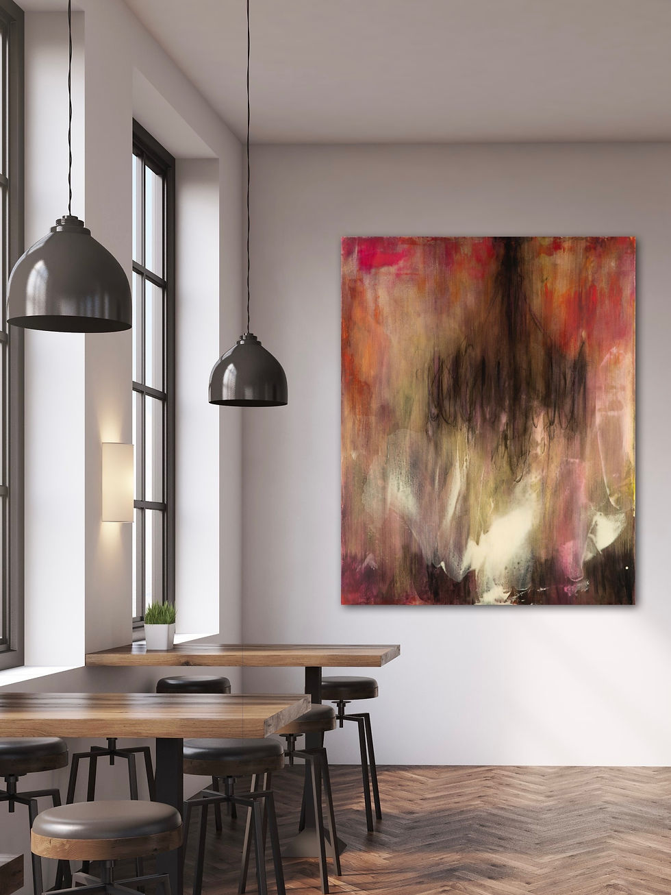 Miniature : "Black Chandelier, III" 6 sizes