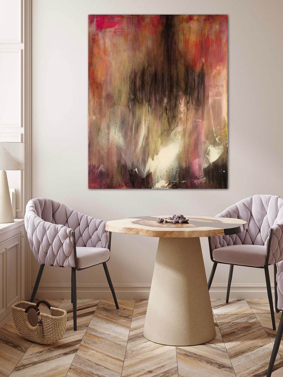 Miniature : "Black Chandelier, III" 6 sizes