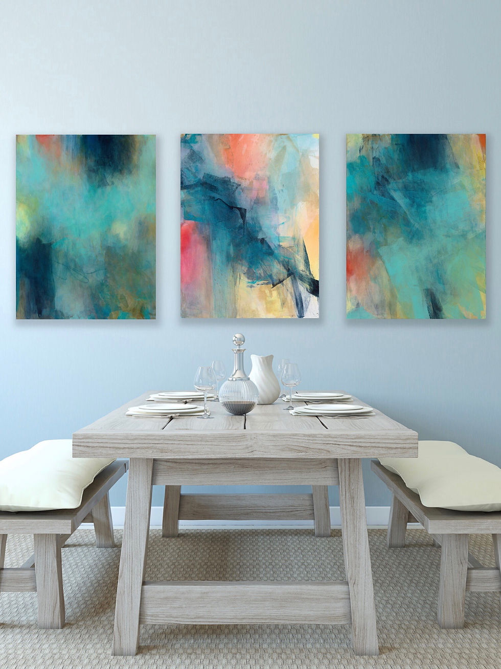 Miniature : "The Edge of Summer, Setof3" 4 sizes