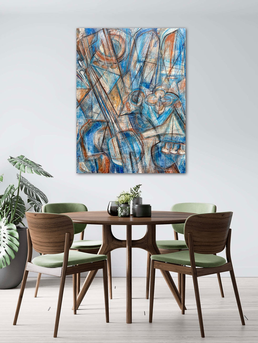 Thumbnail: "All That Jazz, Nawlins" triptych