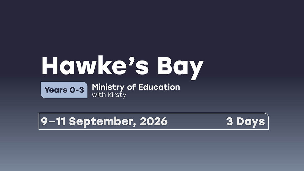 Years 0-3 Ministry of Education Funded — Hawke's Bay