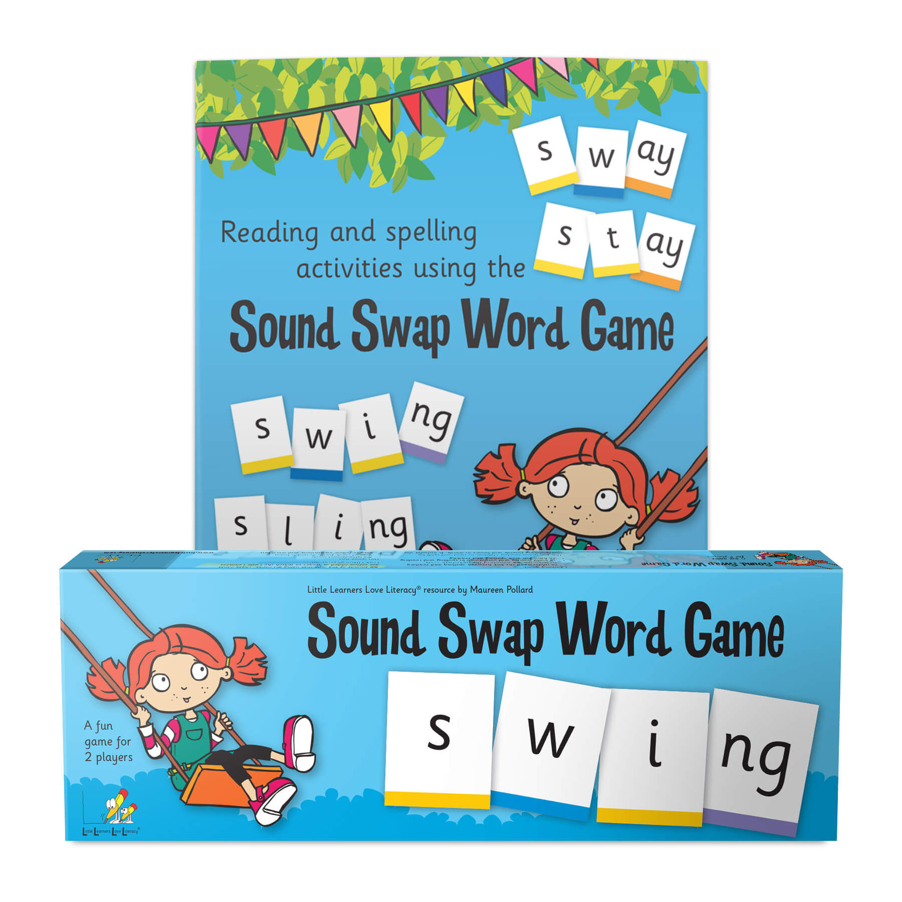 Sound Swap Word Game plus Word Chain Book