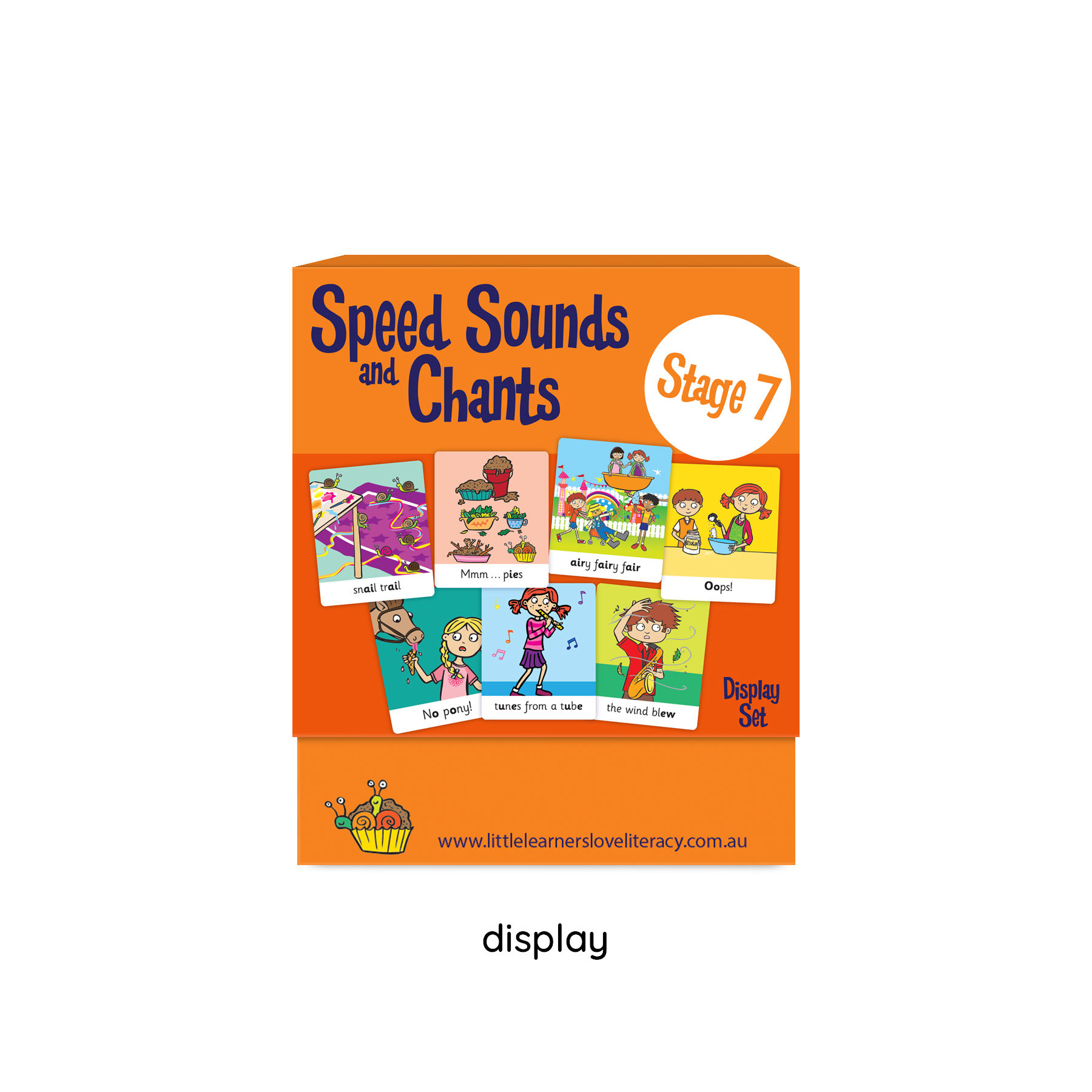 Speed Sounds and Chants Stages 7 Classroom Display Size