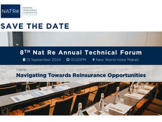 Save the Date - 8th Nat Re Annual Technical Forum