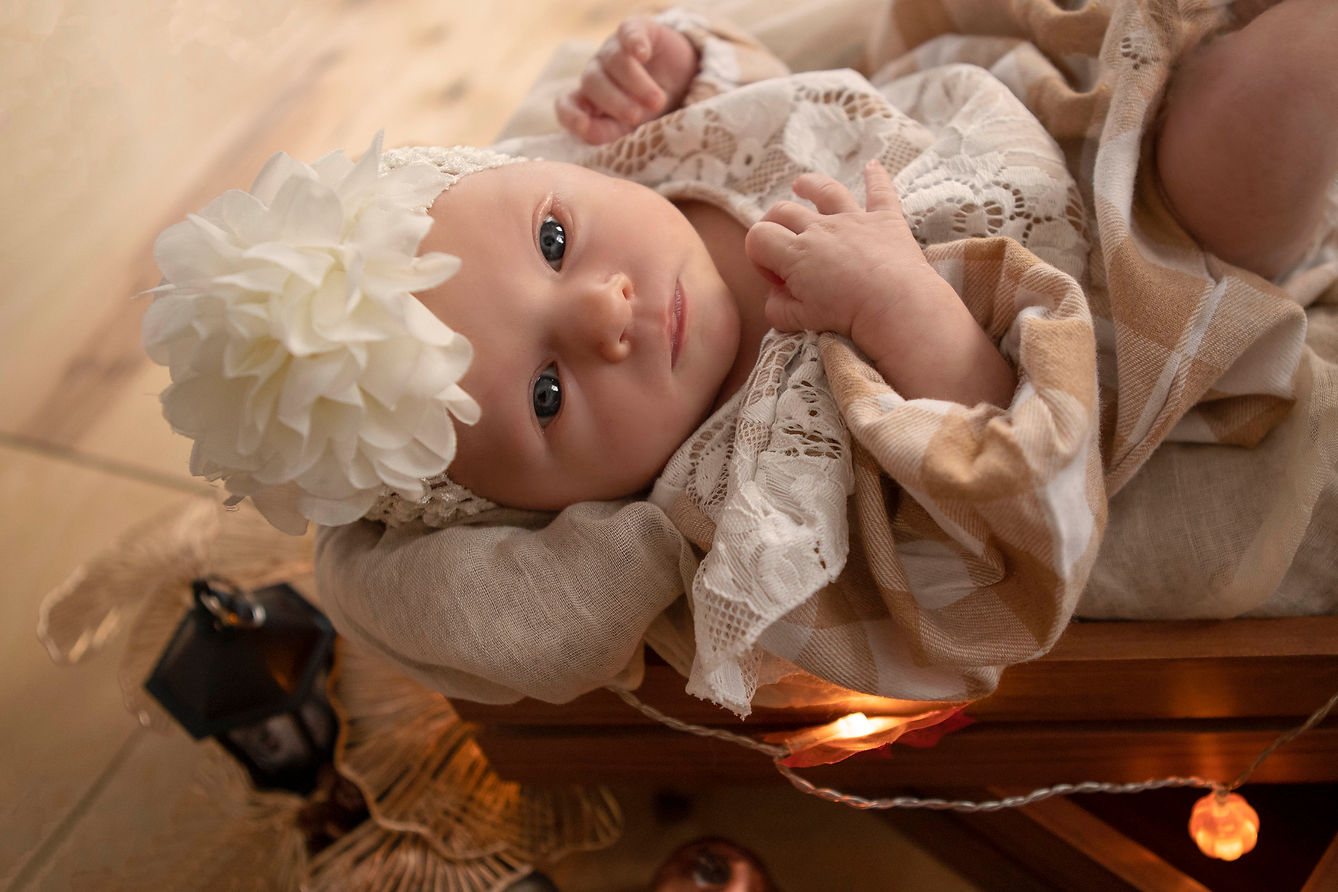 Das Newbornfotoshooting