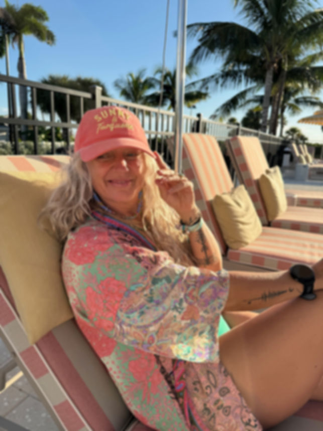 Sunny & Turquoise Embroidered Hat - 2 Colors!