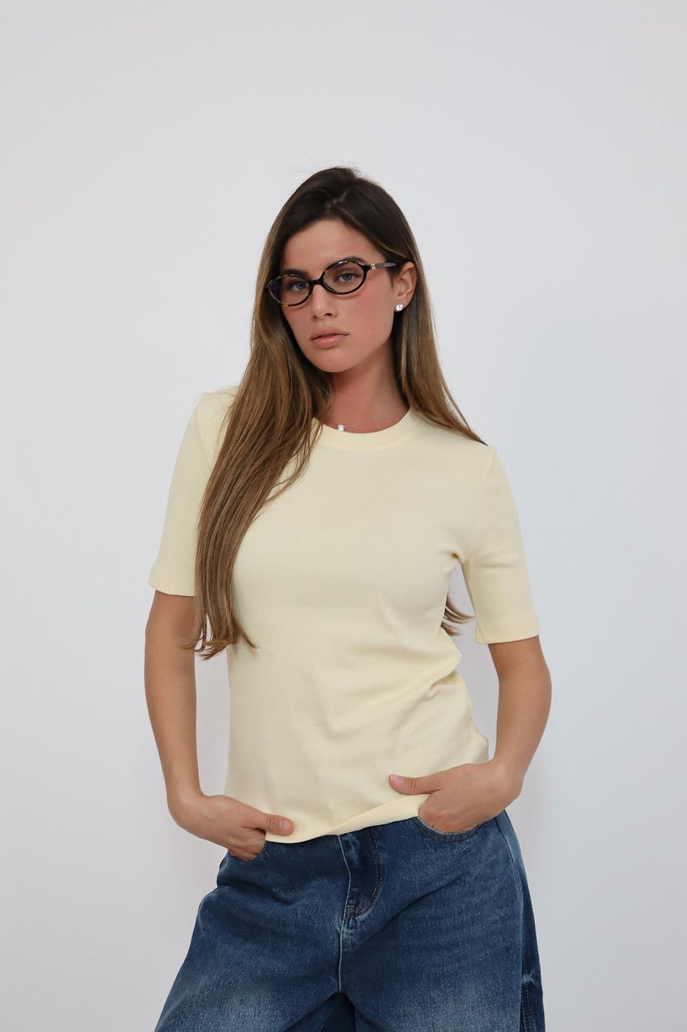 תמונה ממוזערת: חולצה בייס שרוול ריב