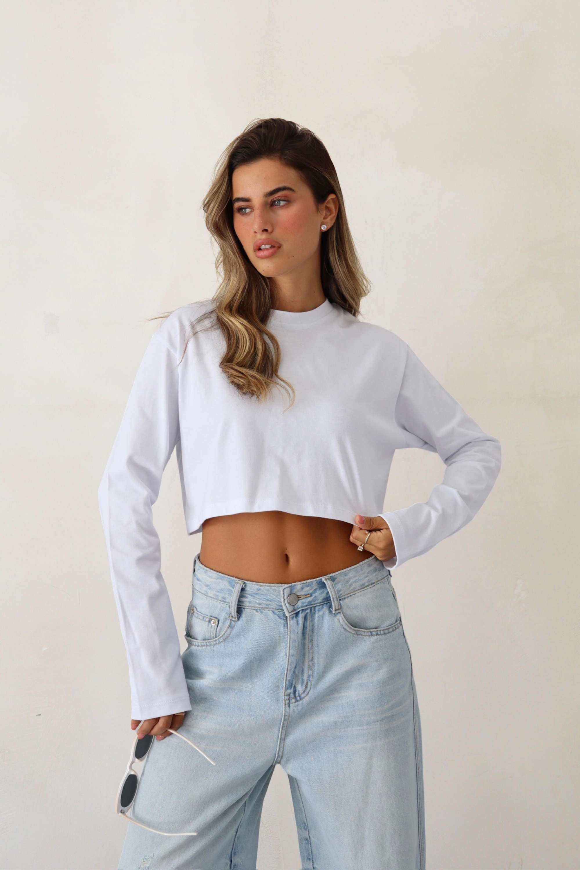 חולצה קרופ שאיה