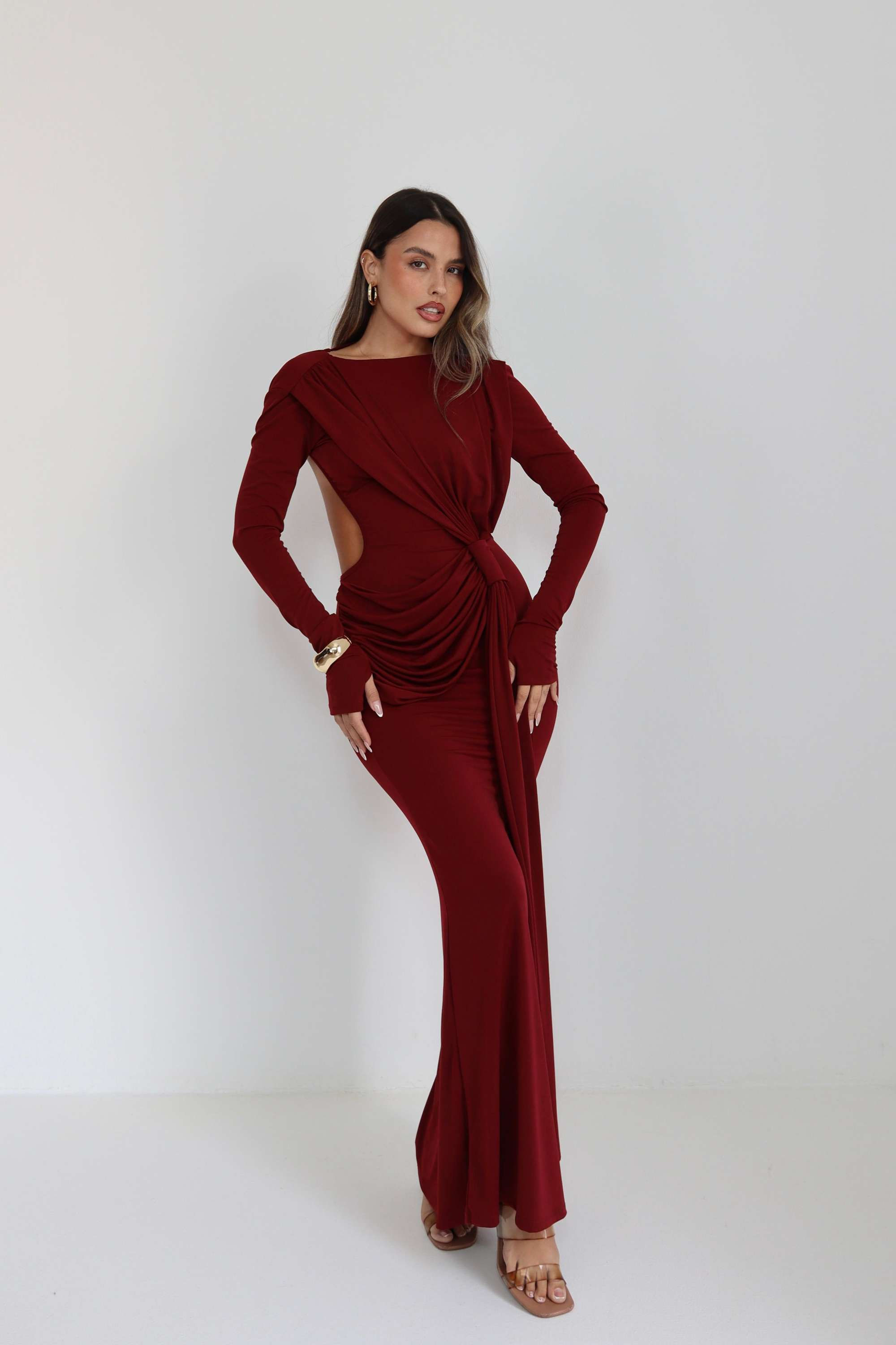 שמלה סיבוב גב חשוף