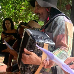 Giro de Folia de Reis na Chapada dos Veadeiros.