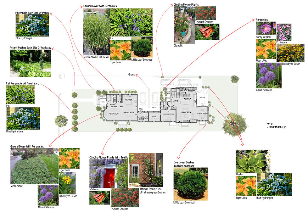 The Homes at California Street Landscaping Plan