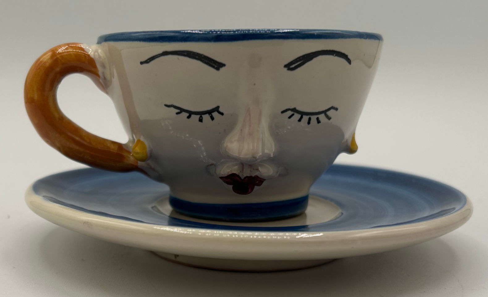 HANDPAINTED ESPRESSO CUP - FEMALE