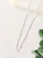 silver satellite chain