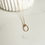 Thumbnail: small oval necklace