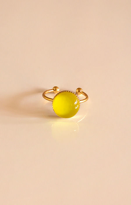 BAGUE NUANCE CITRON