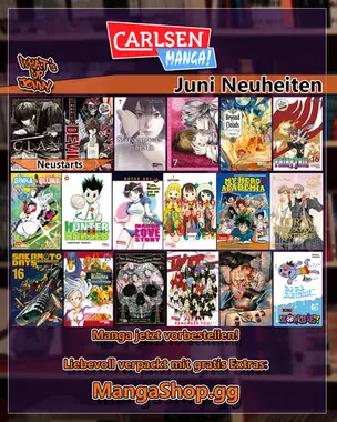🔥 Manga Neuheiten Juni 2025 – Teil 1 🔥Carlsen Manga