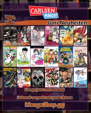 🔥 Manga Neuheiten Juni 2025 – Teil 1 🔥Carlsen Manga