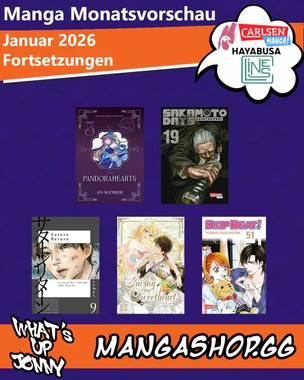 Manga Monatsvorschau Januar 2026