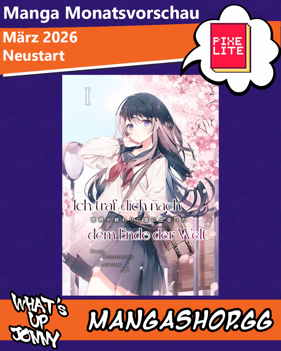 Die Manga Monatsvorschau März 2026