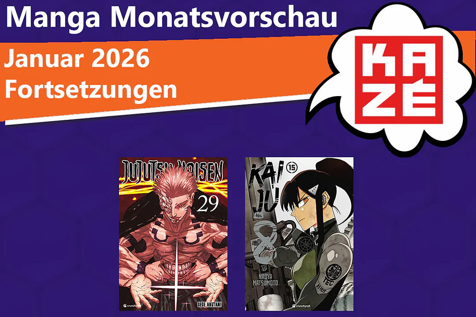 Manga Monatsvorschau Januar 2026
