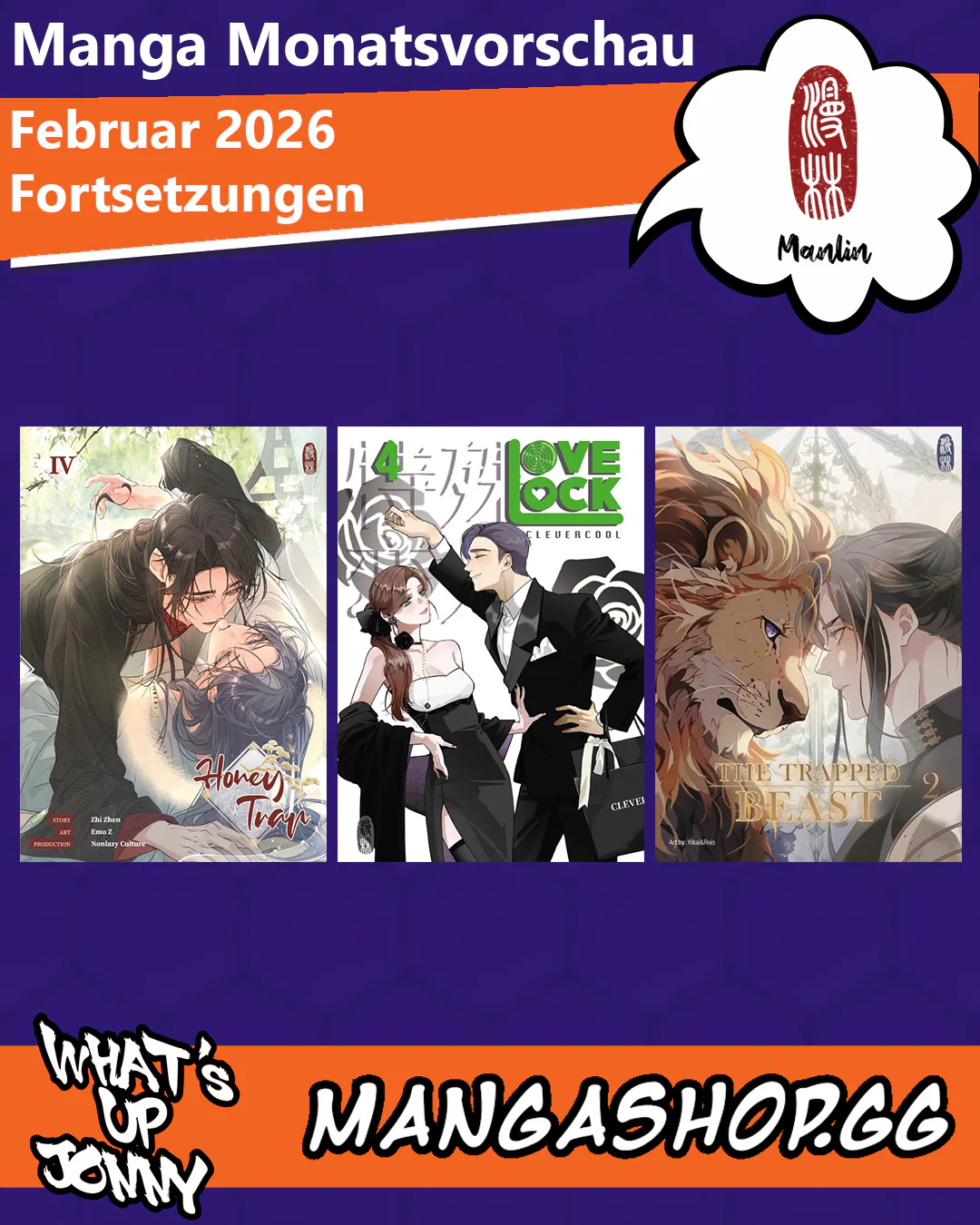 Die Manga Monatsvorschau Februar 2026