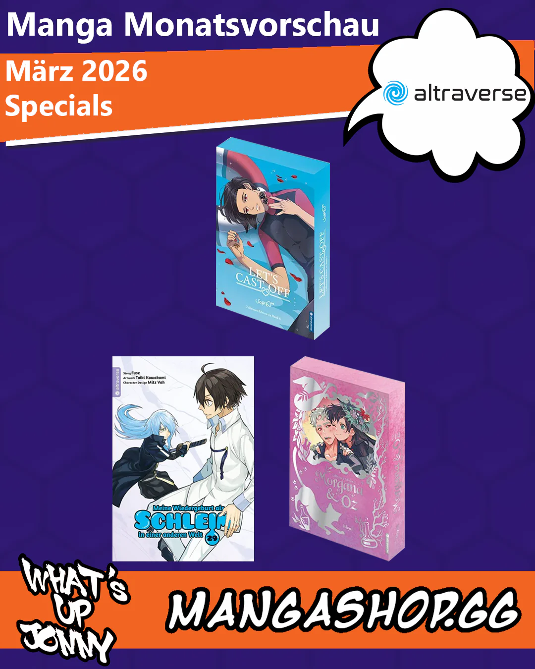 Die Manga Monatsvorschau März 2026