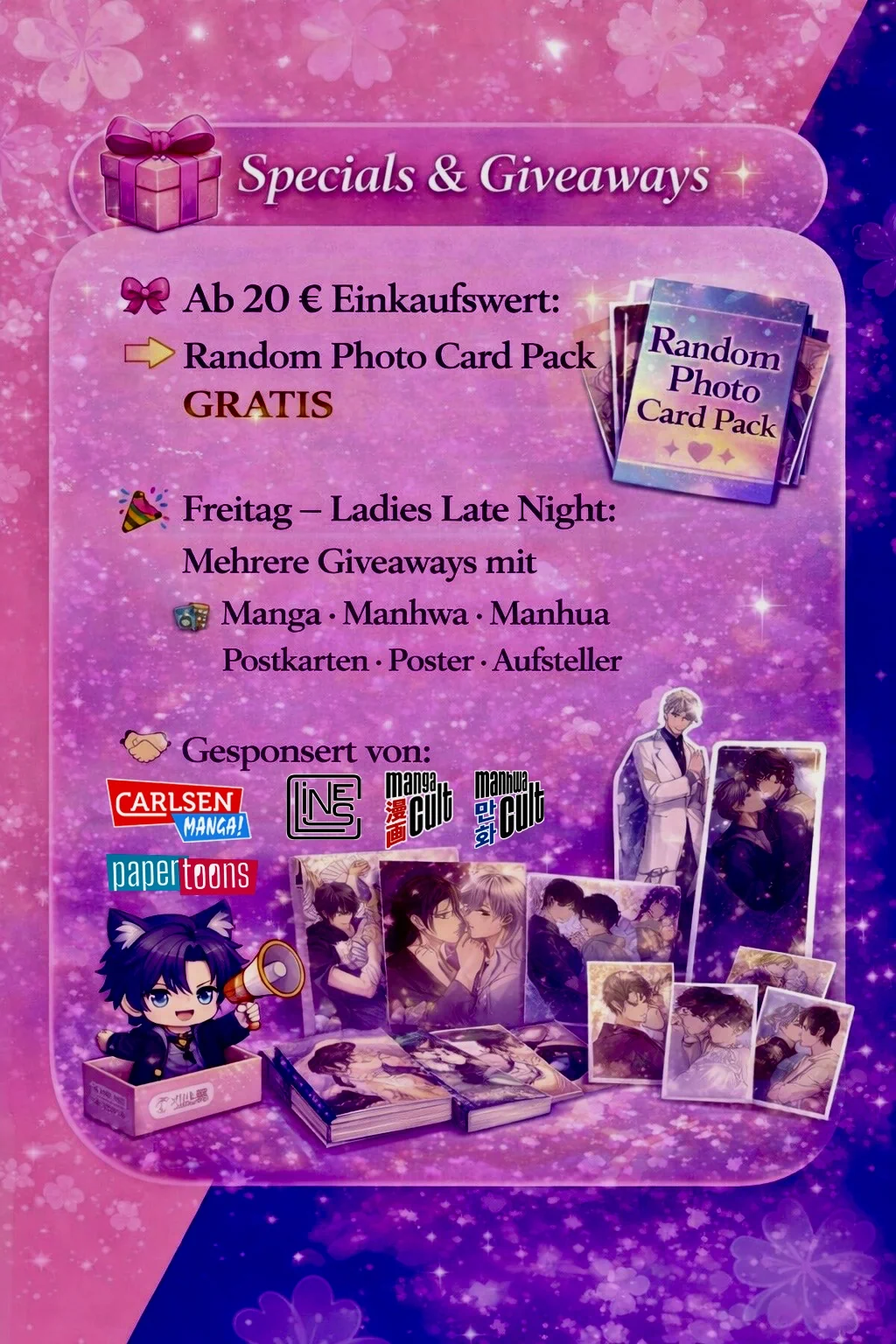 Das Ladies Late Night Shopping Event x Der Boys Love - Danmei - Yaoi - Pop Up Store!