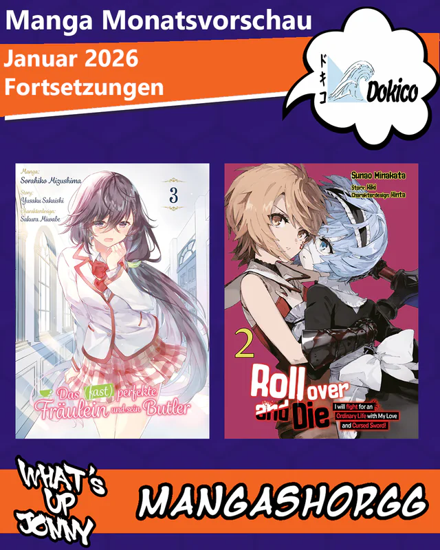 Die Manga Monatsvorschau Januar 2026
