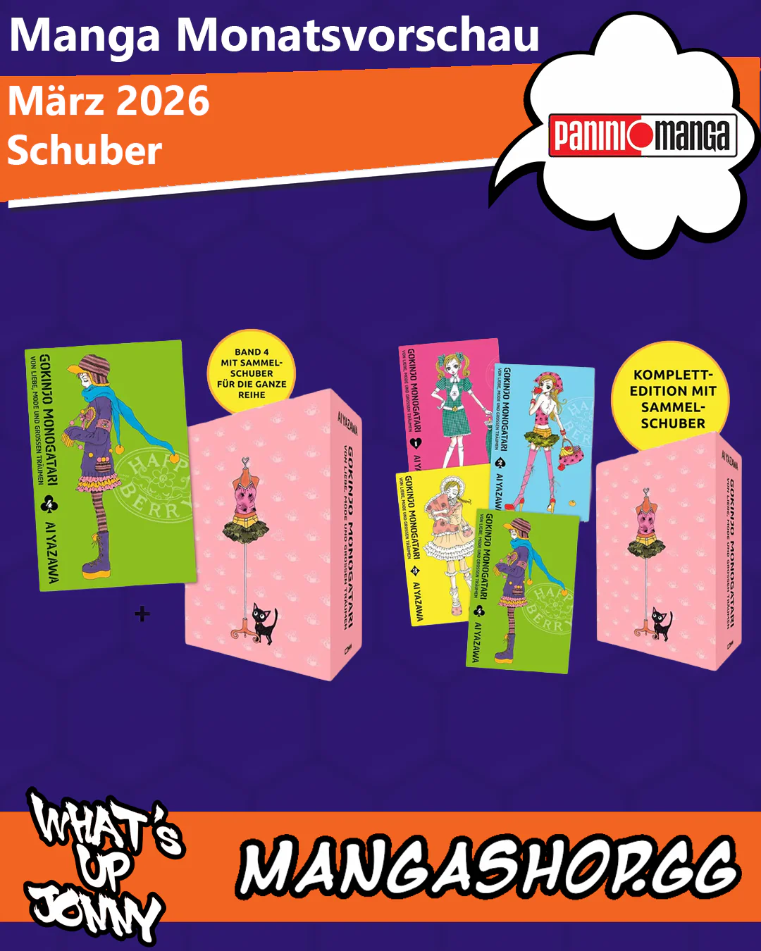 März 2026 Manga Monatsvorschau