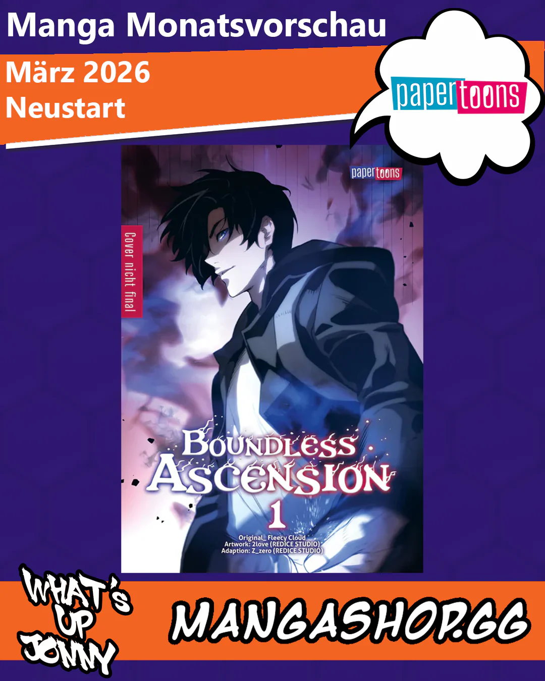 März 2026 Manga Monatsvorschau