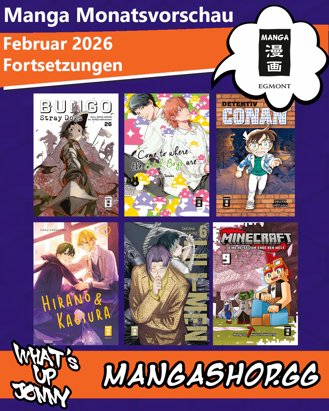 Egmont Manga Februar 2026