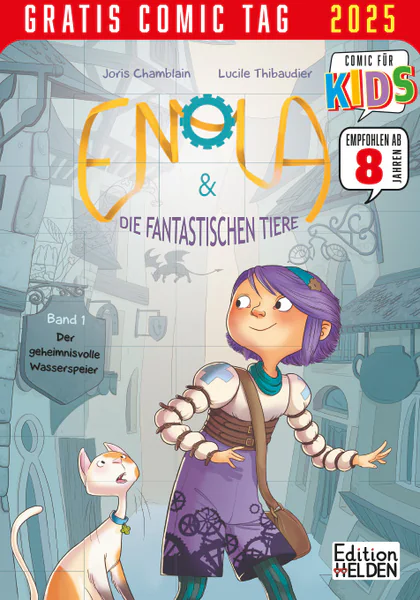 Enola und die fantastischen tiere Gratis Comic Tag
