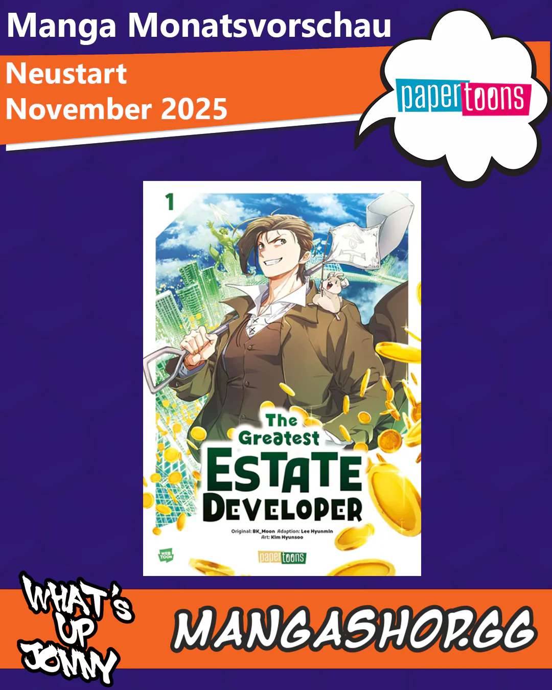 Die Manga Monatsvorschau November 2025