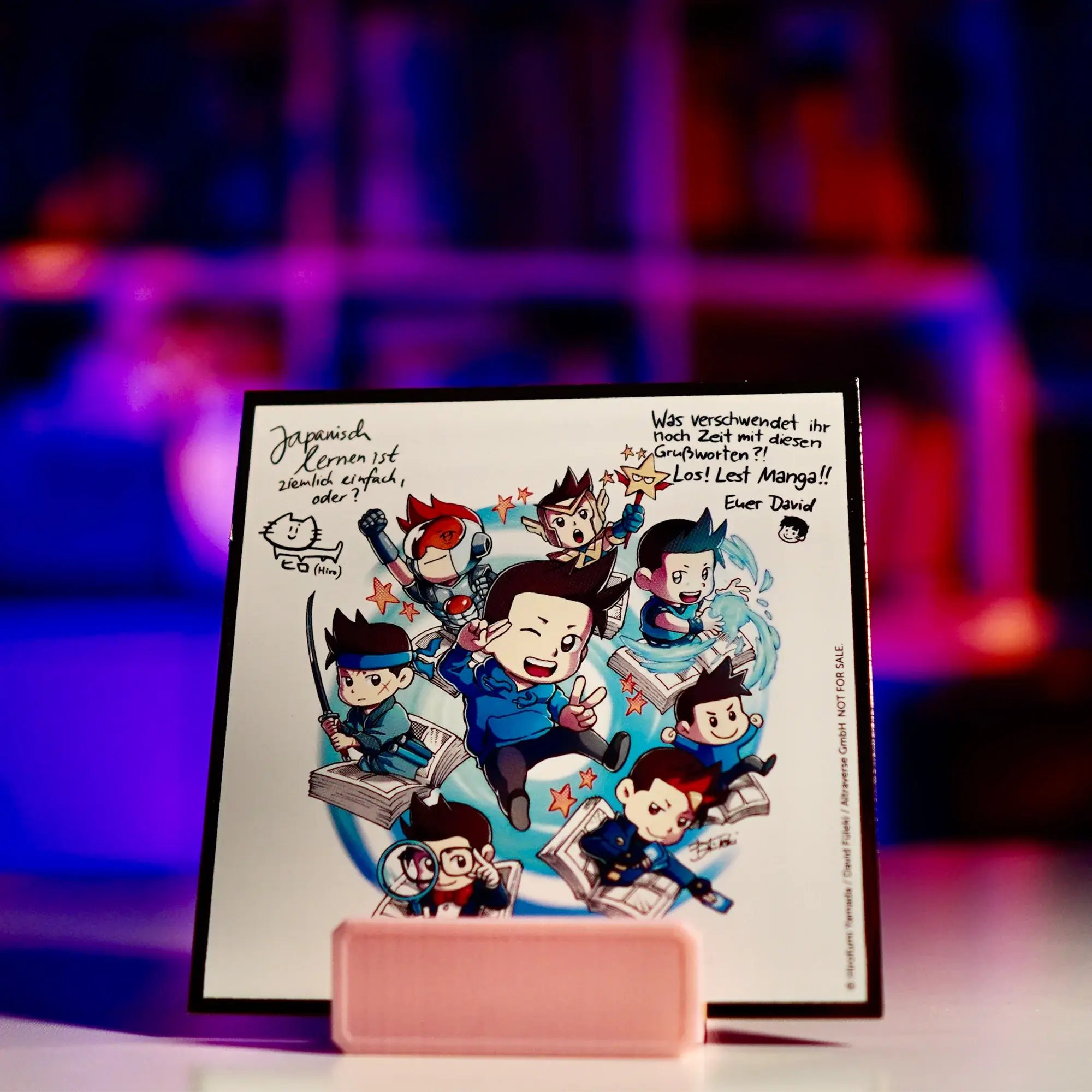 Einfach Japanisch Manga Day 2025 Shikishi