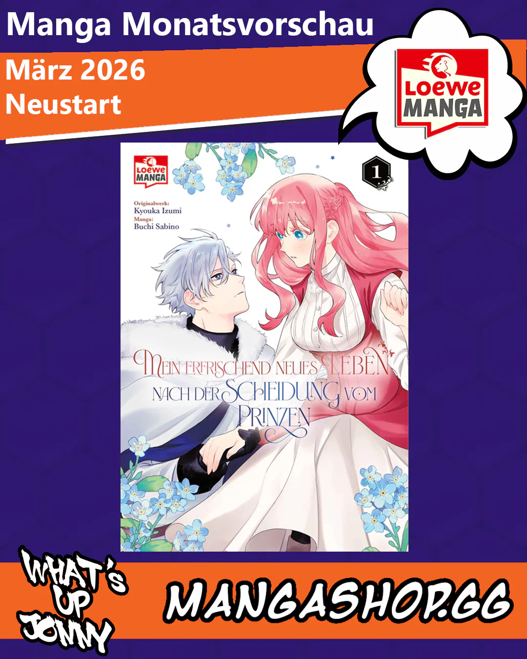 März 2026 Manga Monatsvorschau