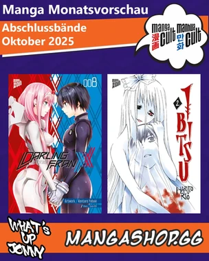 Manga Monatsvorschau Oktober 2025 mit Manga Cult & Manhwa Cult