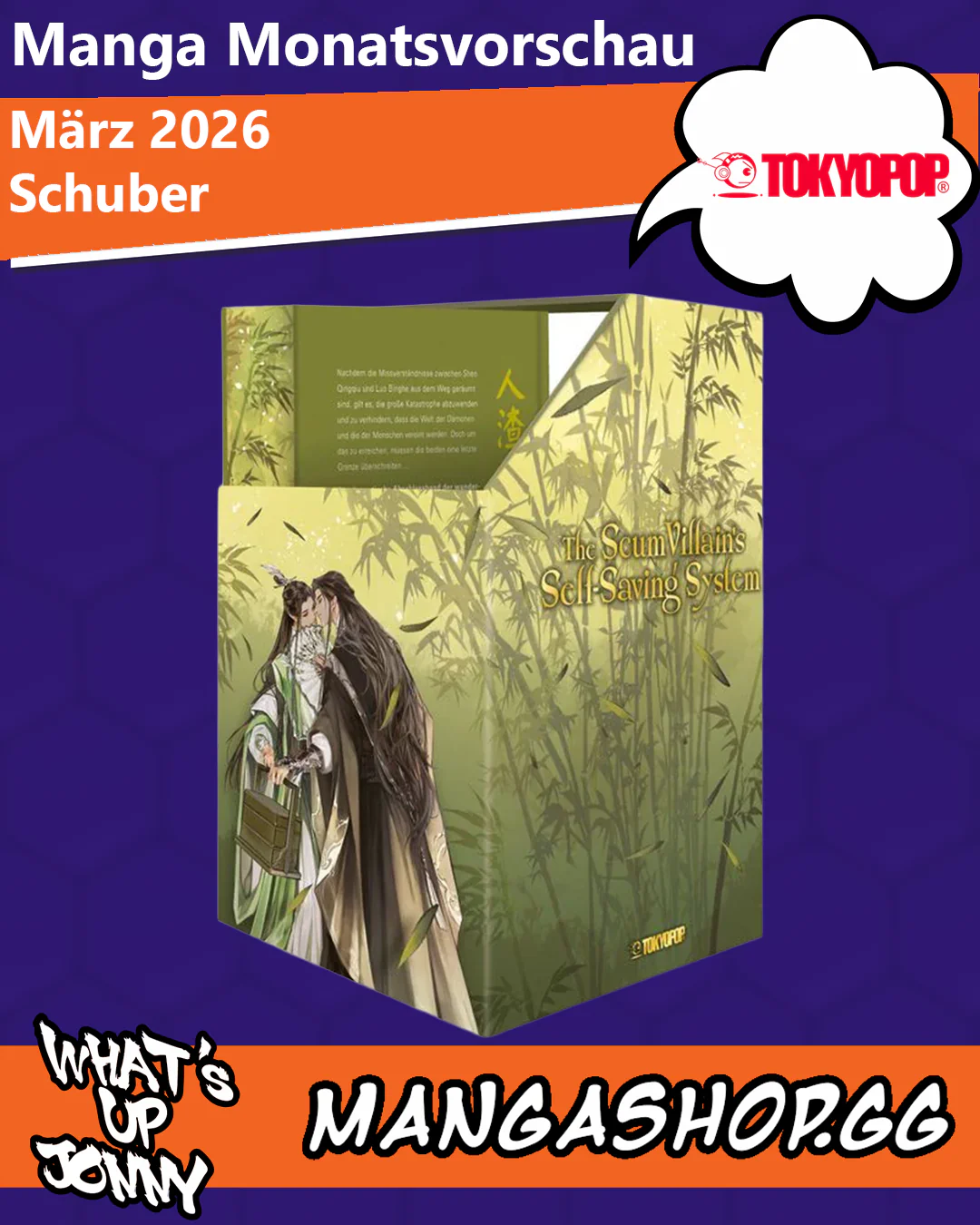 März 2026 Manga Monatsvorschau