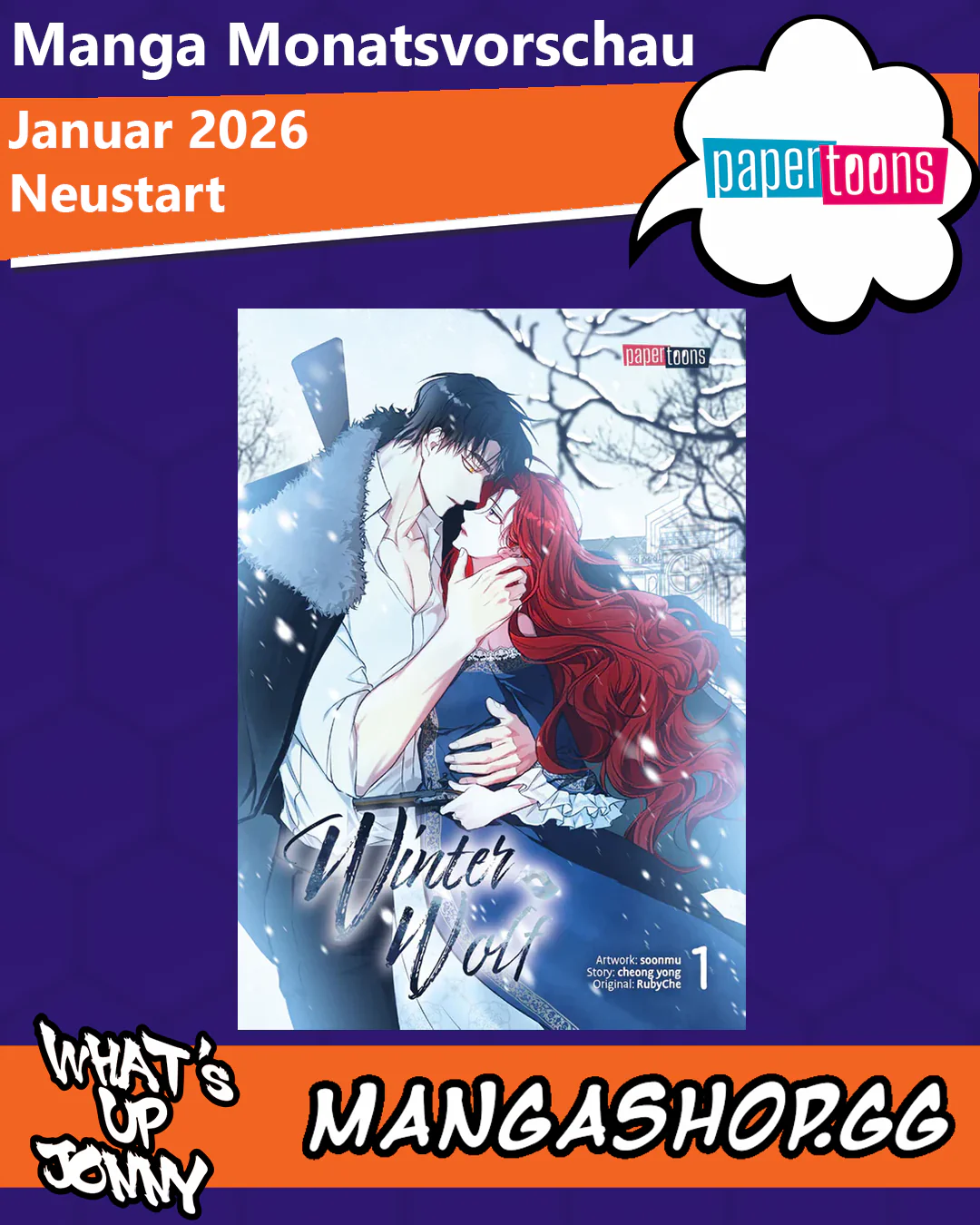 Manga Monatsvorschau Januar 2026